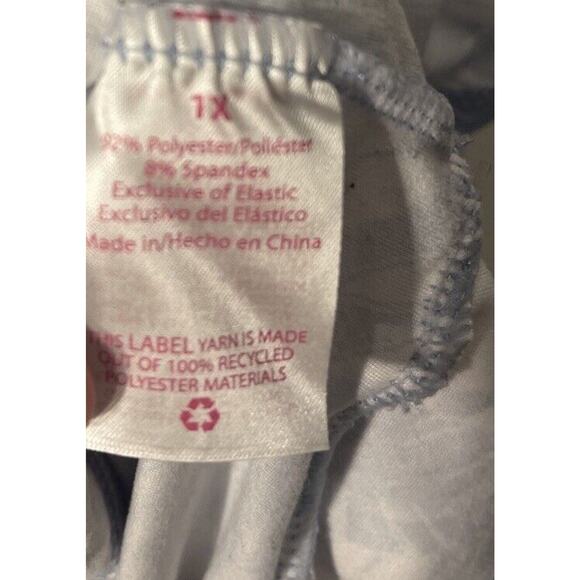 No Boundaries 1XL Dress Cami Blue Floral Smocked Tie Shoulders Mini Botanical - Picture 6 of 8